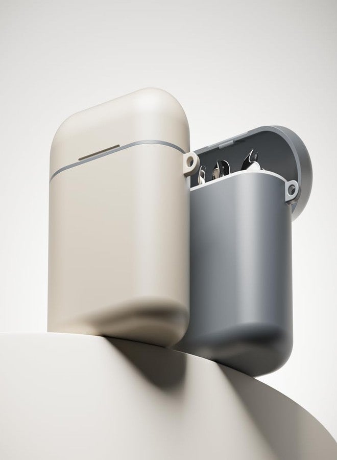 ثري سيفين (777) مجموعة العناية بالأظافر 777 ثري سيفن كليببودز، 6 قطع - أبيض - Image 2